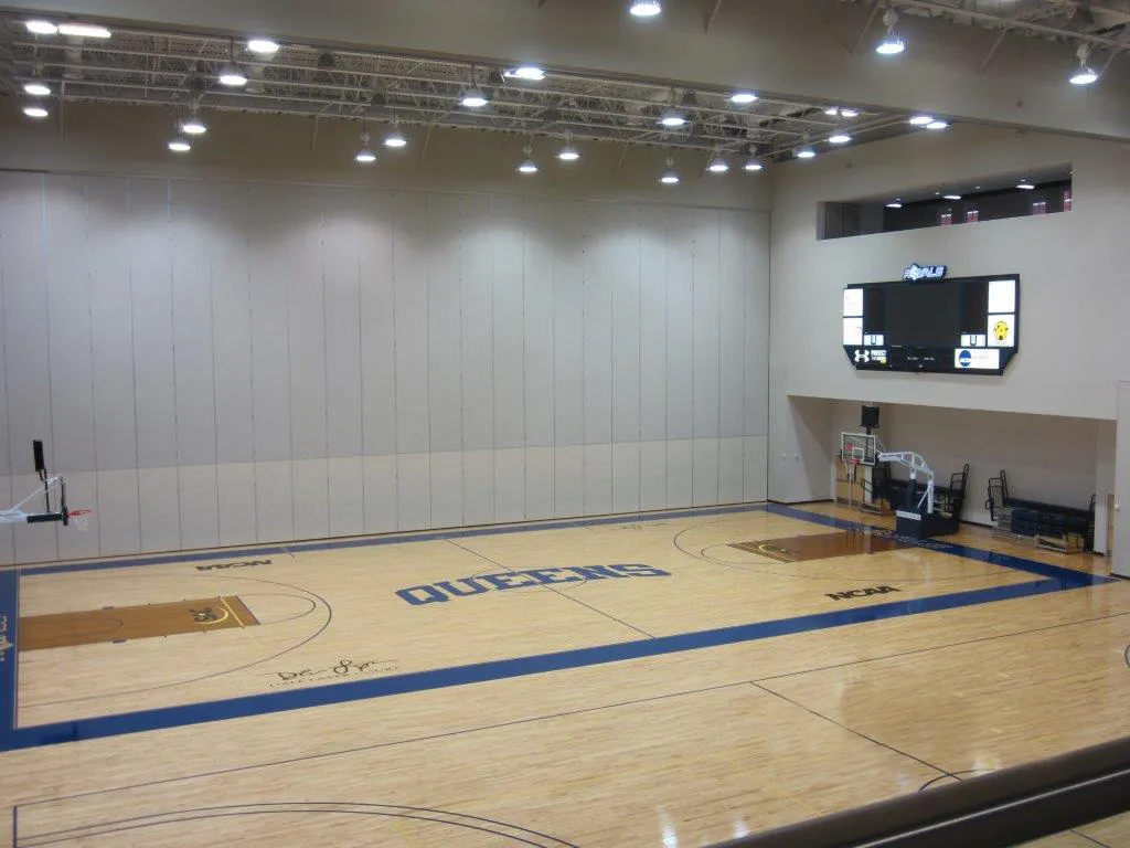 Schools & Universities operable partition installation