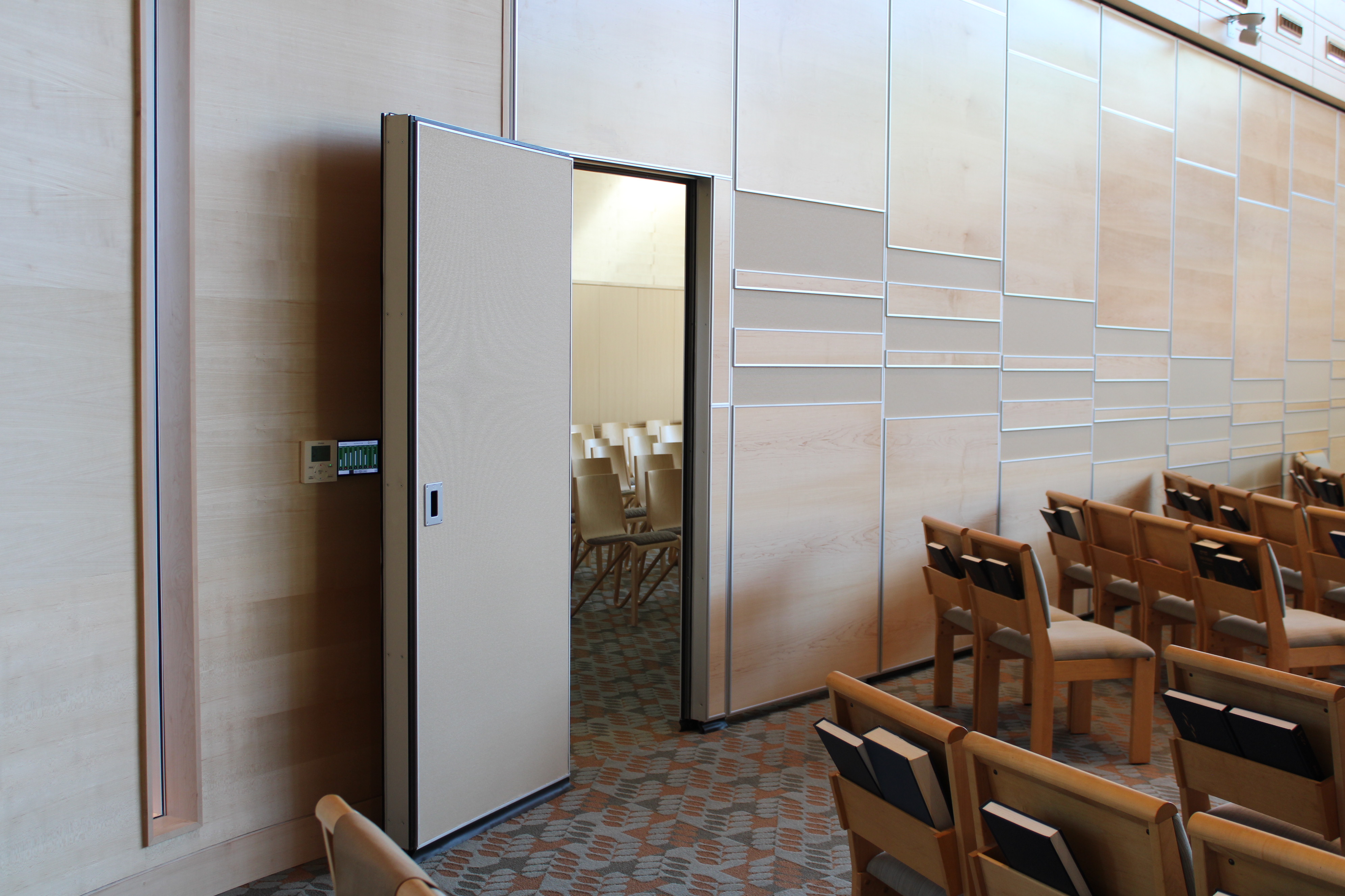 Congregation Rodef Shalom — Worship operable partitions
