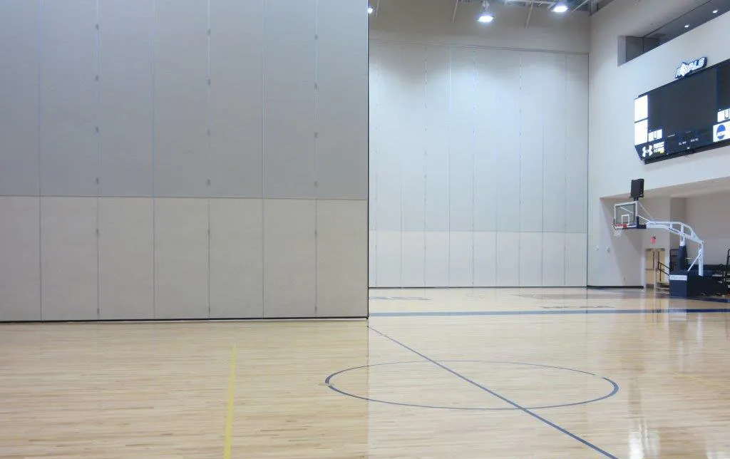 Queens University, Levine Center — Educational Facilities operable partitions