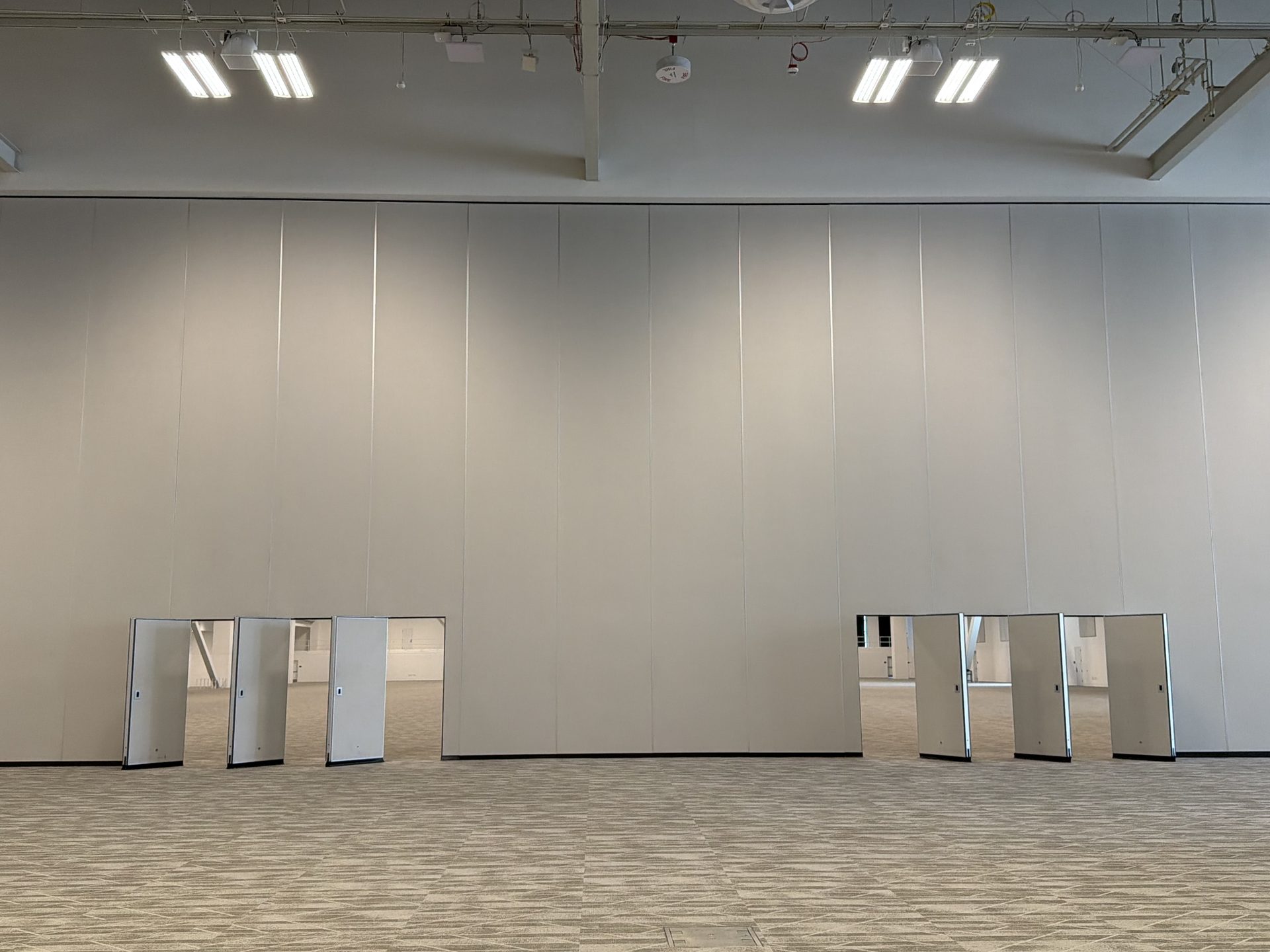 Seattle Convention Center Addition operable partition installation, Seattle, WA (photo 2)